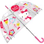 Multicolored Polyester Hello Kitty Kinderparaplu's 
