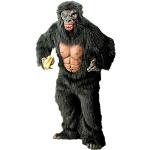 Heren King Kong Pluche Kostuum voor Animal Jungle Farm Fancy Dress