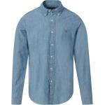 Casual Blauwe Ralph Lauren Polo Casual overhemden  in maat L voor Heren 