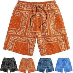 Streetwear Multicolored Polyester Fitness-shorts  voor de Zomer voor Heren 