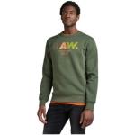 Groene Polyester G-Star All over print Sweatshirts met print  in maat L in de Sale voor Heren 