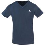 Blauwe Philipp Plein V-hals T-shirts  voor de Lente V-hals  in maat L in de Sale voor Heren 