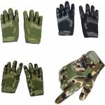 Kaki Nylon Camouflage Fietshandschoenen  in maat XL Sustainable voor Heren 
