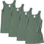 HERMKO 2800 Pack van 4 jongens Vest gemaakt van 100% biokatoen, tanktop direct van The Factory
