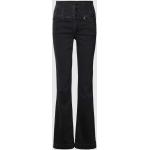 Zwarte Polyester High waist Guess Hoge taille jeans voor Dames 