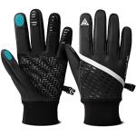 Zwarte Fleece Wintersport handschoenen voor Jongens 