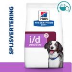 Hill&apos;s Prescription Diet I/D Sensitive Digestive Care hondenvoer met ei & rijst 2 x 12 kg