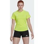 Gele adidas Sport T-shirts  in maat XS voor Dames 