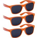Oranje Feestbrillen  voor een Stappen / uitgaan / feest 4 stuks in de Sale voor Dames 