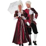 Bordeaux-rode Middeleeuwse kostuums in de Sale voor Dames 