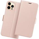 Roze Siliconen iPhone 12 Pro hoesjes type: Flip Case 