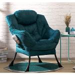 Kantoor Blauwe Kunststof armleun Comfort stoelen in de Sale 