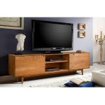 Home affaire Tv-meubel Scandi van massief eikenhout, met zeer veel bergruimte, breedte 180 cm