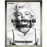 Homedecoration Fotolijst Bonanza beeldformaat 60 x 70 cm in champagne met helder acrylglas 1 mm in 52 kleuren