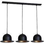 Zwarte Metalen Design hanglampen 