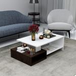Moderne Witte Vierkante salontafels 
