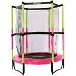 Hornet Jump In kindertrampoline - trampoline met veiligheidsnet - 140 cm, roze - 65609