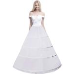 Witte Handwas Petticoats  voor een Bruiloft  in maat M voor Dames 