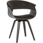 Zwarte Houten BePureHome Design stoelen in de Sale 