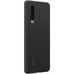HUAWEI Mobiele telefoon hoes P30, siliconen autohoes, smartphonehoesje, zwart