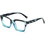 Blauwe Vierkante brillen voor Dames 