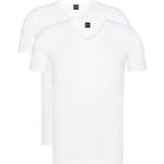 Witte HUGO BOSS BOSS Effen T-shirts  in maat XXL voor Heren 