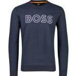 Marine-blauwe HUGO BOSS BOSS Sweaters Ronde hals  in maat 5XL voor Heren 