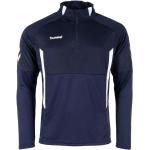 Donkerblauwe Polyester Hummel Authentic Overhemden   in maat S Sustainable 