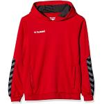Rode Polyester Hummel Authentic Geweven Kinder hoodies  in maat 176 voor Jongens 