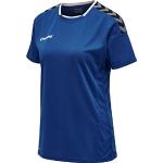 Blauwe Jersey Hummel Geweven Voetbalshirts  in maat S in de Sale voor Dames 