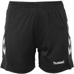 Zwarte Polyester Hummel Sport shorts  in maat M voor Dames 