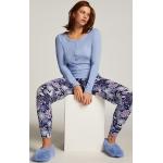 Blauwe Viscose Hunkemöller Pyjamabroeken  in maat XS voor Dames 