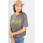 Streetwear Grijze Hurley T-shirts met opdruk  in maat M voor Dames 