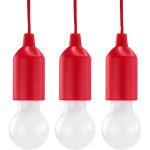 Rode op batterijen Plafondlampen Sustainable 