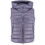 Paarse Nylon PARAJUMPERS Gewatteerde Oversized vesten  voor de Winter  in maat M in de Sale voor Dames 
