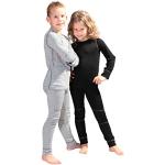 Zwarte Polyester Kinder slips  in maat 164 voor Meisjes 