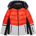 Rode Lycra Ice Peak Electra Ademende Outdoor jassen  in maat XL voor Dames 