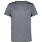 Grijze Polyester Ice Peak T-shirts met ronde hals Ronde hals  in maat S voor Heren 