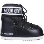 Zwarte Nylon Moon Boot Icon Snowboots  in maat 36 met Vetersluitingen Sustainable in de Sale voor Dames 