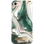 iDeal of Sweden Fashion Backcover voor iPhone SE (2022 / 2020) / 8 / 7 / 6(s) - Golden Jade Marble