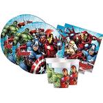Glazen Avengers Tafelbenodigdheden voor 8 personen 