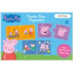 I'm Learning Opposite Concepts with Peppa Pig - 2 Piece 10 Piece Opposite Concepts Puzzle MRPEPPA006