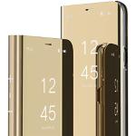 Gouden Samsung Galaxy A71 Hoesjes type: Flip Case 