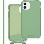 Groene Siliconen iPhone 11 hoesjes  voor een Festival voor Dames 