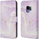 Paarse Samsung Galaxy S9 Hoesjes type: Flip Case voor Dames 