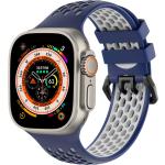Sport Donkerblauwe Siliconen Horlogebanden met Siliconen voor Zwemmen met Gesp voor Dames 