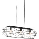Scandinavische Zwarte Metalen Dimbare Qazqa E27 Design hanglampen gelakte in de Sale 
