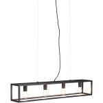 Minimalistische Zwarte Dimbare Qazqa E27 Hanglampen in de Sale 