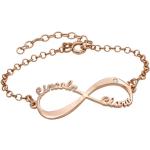 Rose-gouden Stalen Infinity armbanden in de Sale voor Dames 