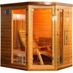 Witte Chromen Infrarood sauna's in de Sale 